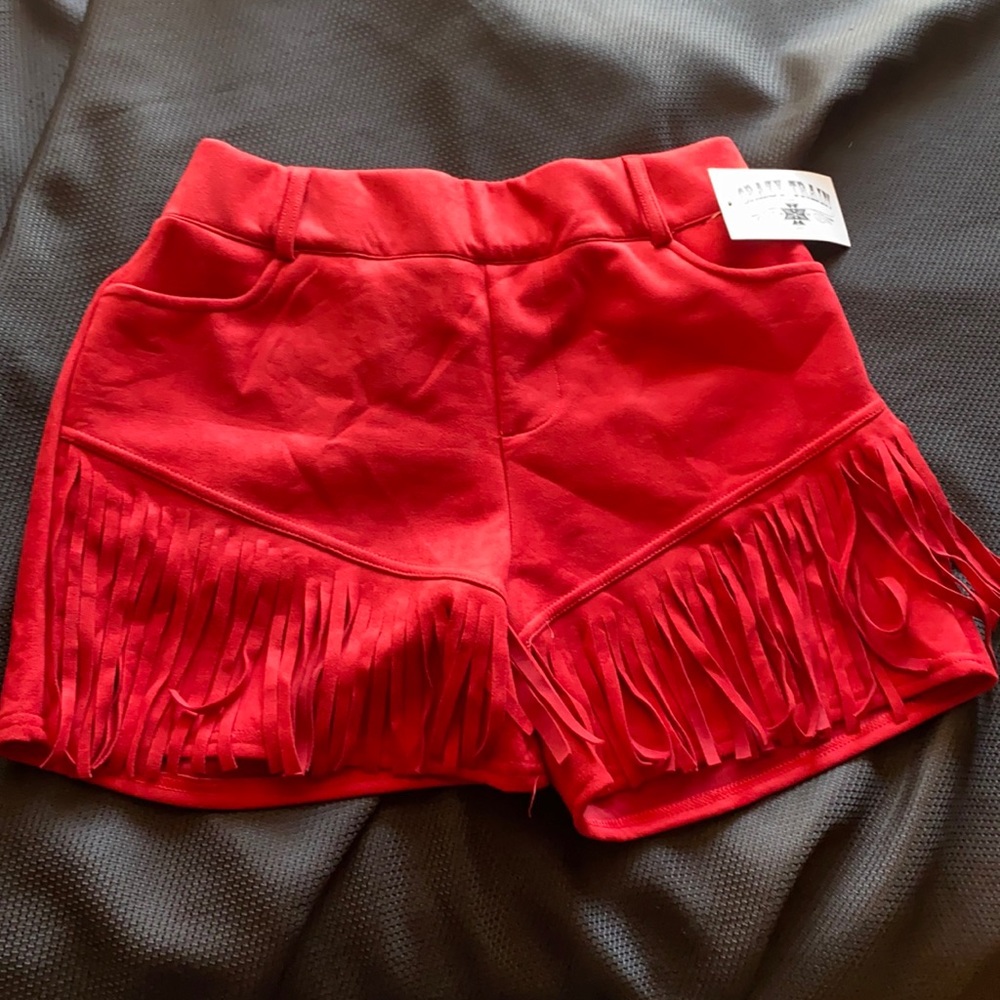 Fringe shorts
